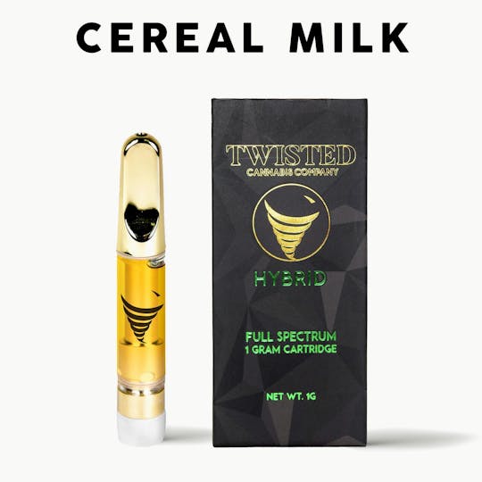 Kush Gardens - Twisted Cartridge 1g - Cereal Milk - 1