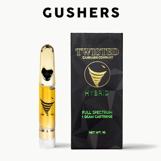 Kush Gardens - Twisted Cartridge 1g - Gushers - 1