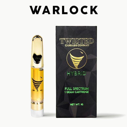 Kush Gardens - Twisted Cartridge 1g - Warlock - 1
