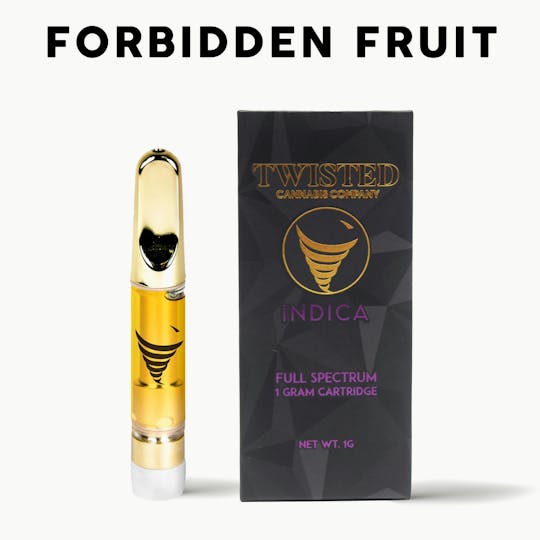 Kush Gardens - Twisted Cartridge 1g - Forbidden Fruit - 1