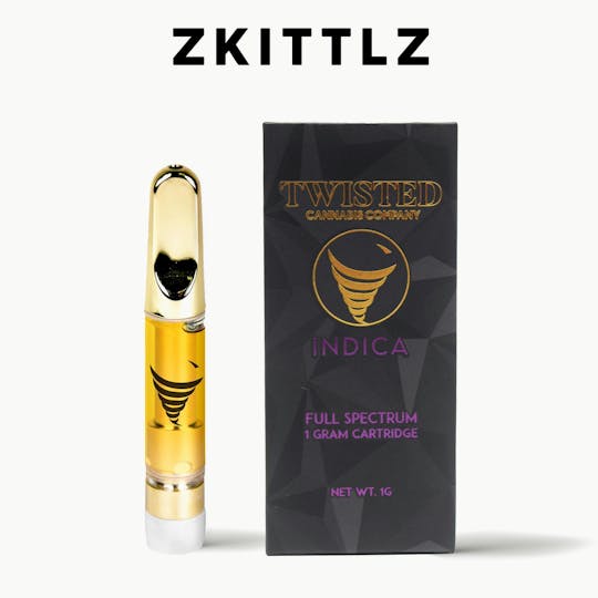 Kush Gardens - Twisted Cartridge 1g - Zkittlz - 1