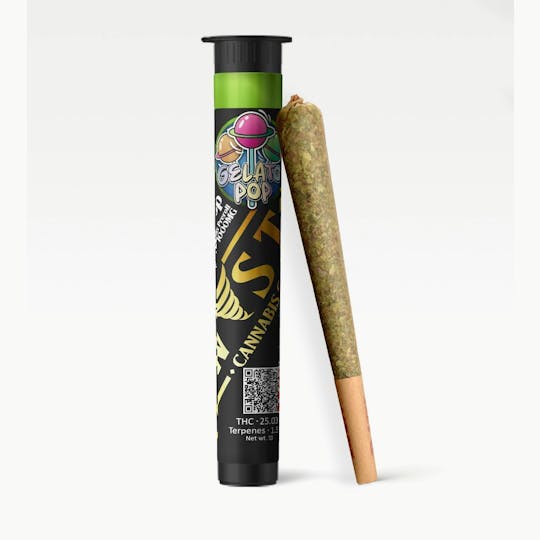 Kush Gardens - Twisted Preroll 1g - Gelato Pop - 1