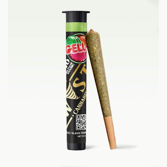 Kush Gardens - Twisted Preroll 1g - Gello - 1