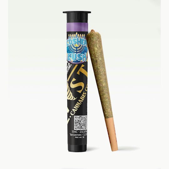 Kush Gardens - Twisted Preroll 1g - Kosher Kush - 1