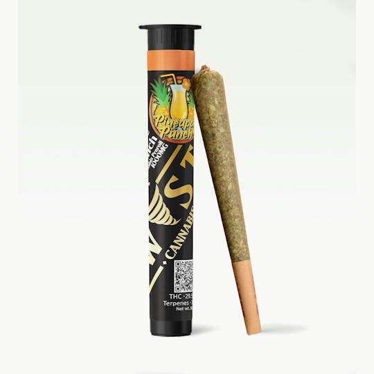 Kush Gardens - Twisted Preroll 1g - Pineapple Punch - 1
