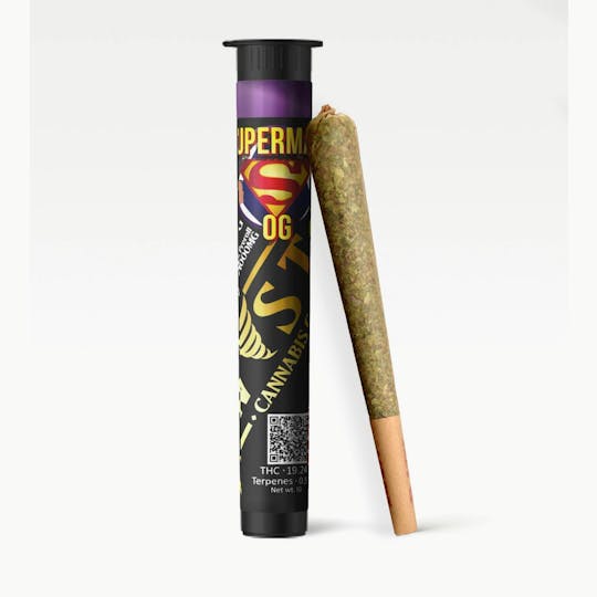 Kush Gardens - Twisted Preroll 1g - Superman OG - 1