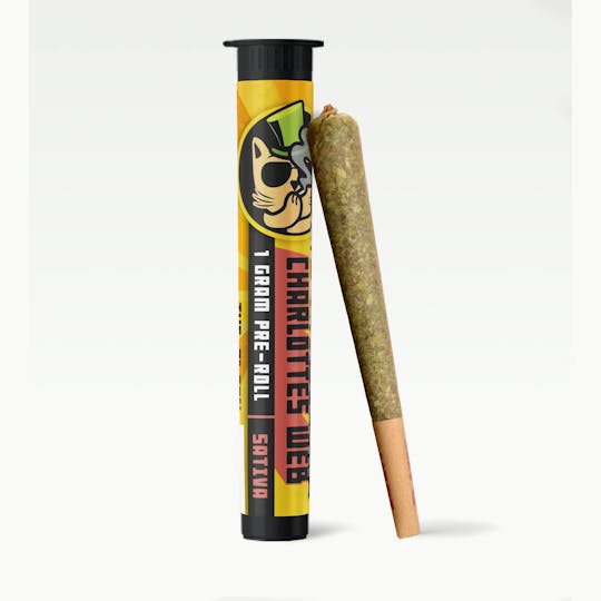 Kush Gardens - El Gato 1g Preroll - Charlottes Web - 1