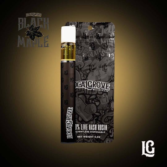 Localgrove - Local Grove Live Hash Rosin Disposable | Black Maple | 0.5G - 1