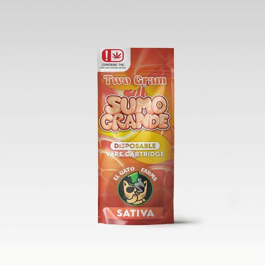 Kush Gardens - El Gato 2g Disposable Vape - Sumo Grande - 1