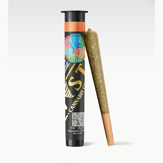 Kush Gardens - Twisted Preroll 1g - Sour Patch Kids - 1