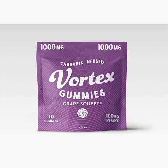 Kush Gardens - Vortex 1000mg - Grape Squeeze - 1
