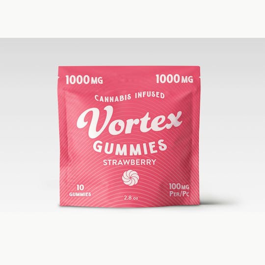 Kush Gardens - Vortex 1000mg - Strawberry - 1