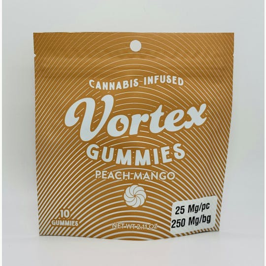 Kush Gardens - Vortex 250mg - Peach Mango - 1