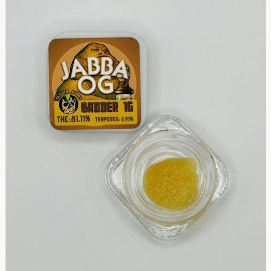 Kush Gardens - El Gato Concentrate 1g - Jabba OG (Badder) - 1