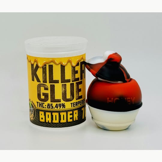 Kush Gardens - El Gato Concentrate 7g Honeypot - Killer Glue (Badder) - 1