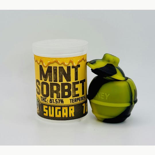 Kush Gardens - El Gato Concentrate 7g Honeypot - Mint Sorbet (Sugar) - 1