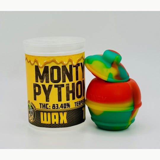 Kush Gardens - El Gato Concentrate 7g Honeypot - Monty Python (Wax) - 1