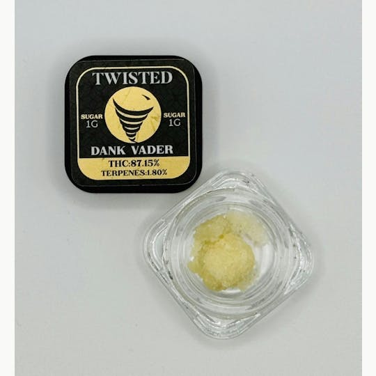Kush Gardens - Twisted Concentrate 1g - Dank Vader (Sugar) - 1