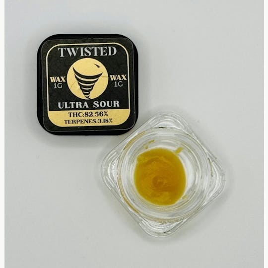 Kush Gardens - Twisted Concentrate 1g - Ultra Sour (Wax) - 1