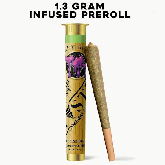 Kush Gardens - Twisted Infused Preroll 1.3g - Jelly Runtz - 1