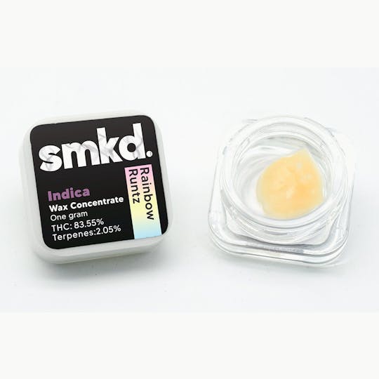 Kush Gardens - SMKD Concentrate 1g - Rainbow Runtz (Wax) - 1
