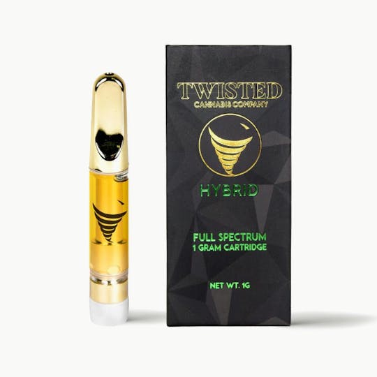 Kush Gardens - Twisted Cartridge 1g - Euphoria - 1