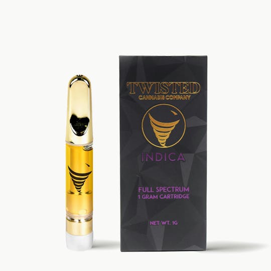 Kush Gardens - Twisted Cartridge 1g - Godfather - 1