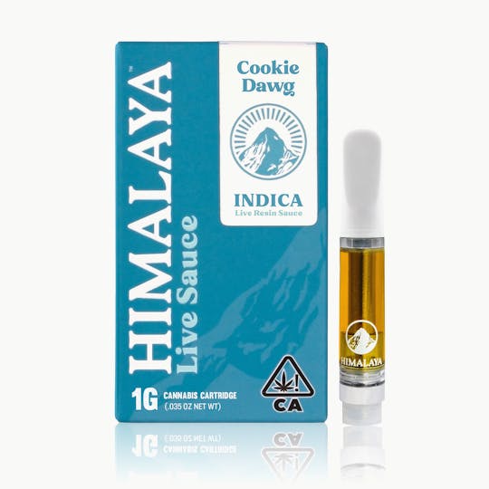 HIMALAYA - Cookie Dawg (Live Sauce) Cartridge - 1G - 1