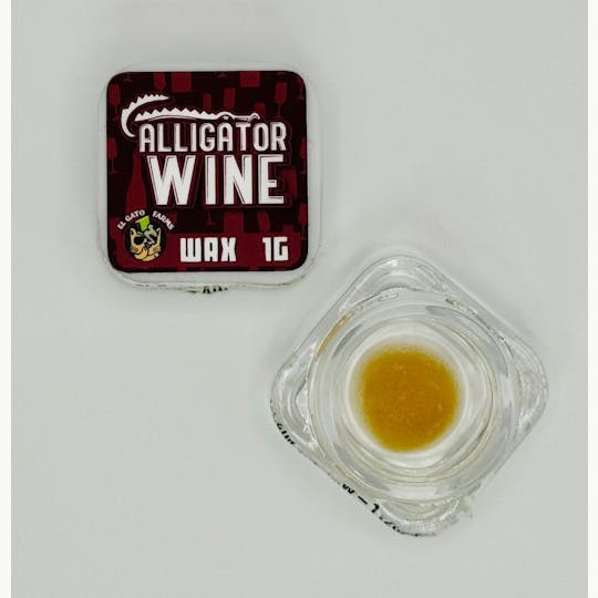 Kush Gardens - El Gato Concentrate 1g - Alligator Wine (Wax) - 1