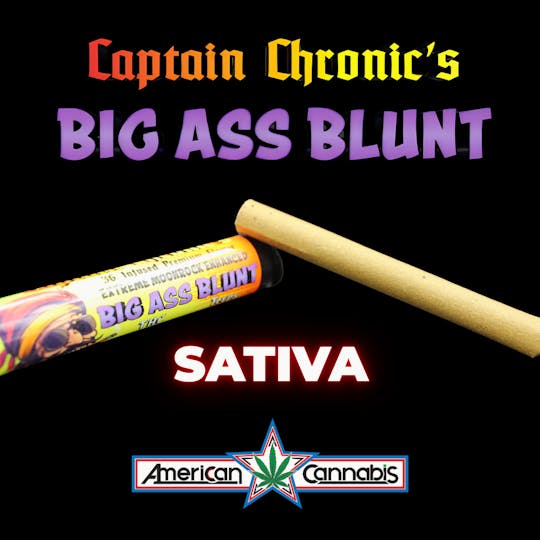 American Cannabis Company - Captain Chronic's Big Ass Blunt 3g (Sativa) - 1