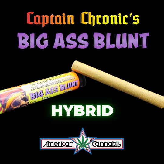 American Cannabis Company - Captain Chronic's Big Ass Blunt 3g (Hybrid) - 1