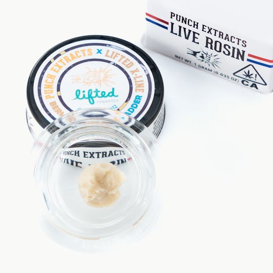 Punch Edibles & Extracts - Bermuda Papaya Tier 4 Live Rosin Cold Cure Badder (1g) - 1