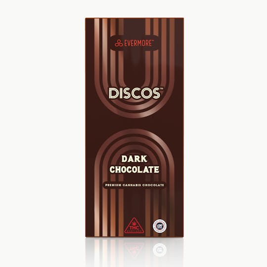 Evermore Cannabis Company - 10MG Dark Chocolate Discos - 1