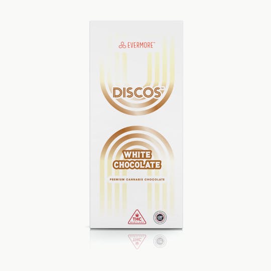 Evermore Cannabis Company - 10MG White Chocolate Discos - 1