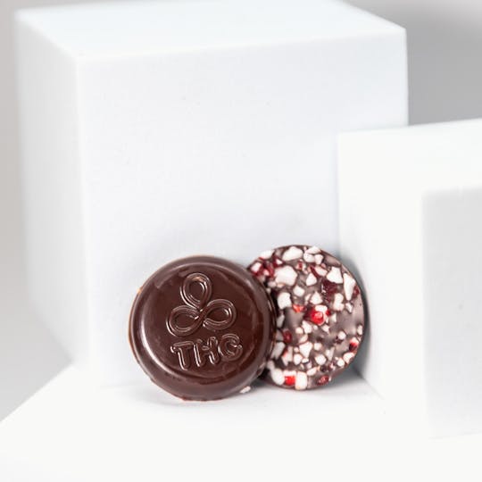 Evermore Cannabis Company - 10MG Dark Chocolate Peppermint Discos - 1
