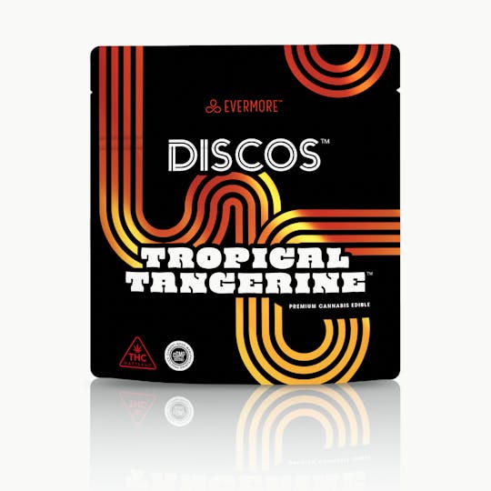 Evermore Cannabis Company - 40MG Tropical Tangerine Discos - 1