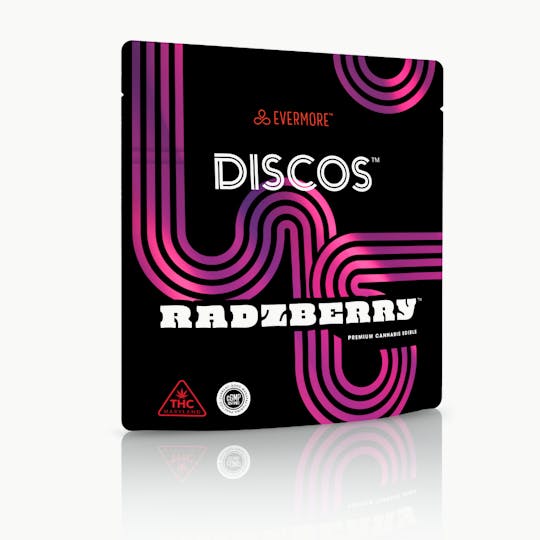 Evermore Cannabis Company - 10MG Radzberry Discos - 1