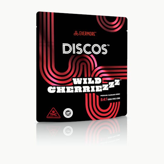 Evermore Cannabis Company - 40MG Wild CherriezZz 5:4:1 Discos - 1