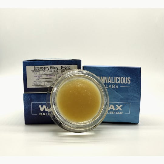Cannalicious Labs - Strawberry Blizzy Wax - Hybrid - 1