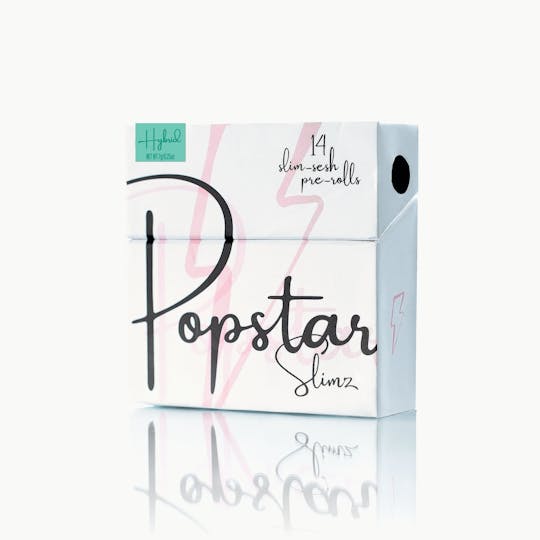 Rockstar Cannabis - Popstar Slimz | Black Cherry Sunset | Pre-Roll Pack | 7g - 1