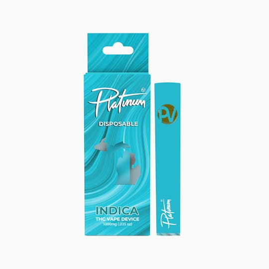 Platinum Vape - Platinum P1 - Mint Chip Ice Cream 1g Disposable - 1
