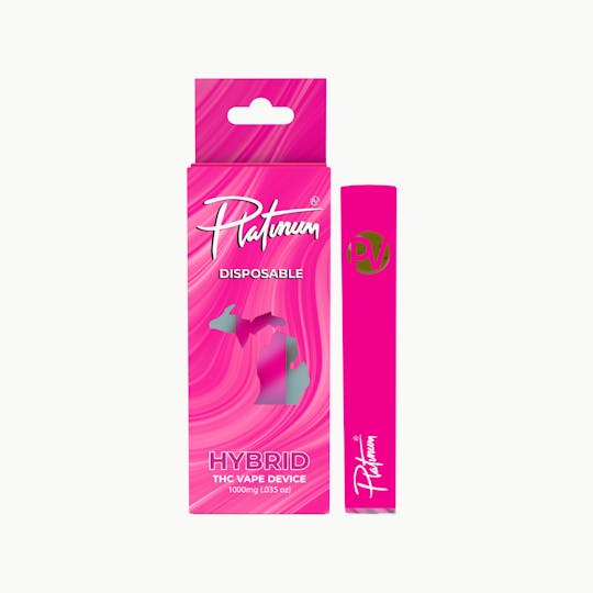 Platinum Vape - Platinum P1 - Watermelon 1g Disposable - 1