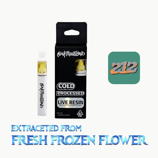 Oakfruitland (OFL) - 212 AIO Vape 1g - Live Resin Series - 1