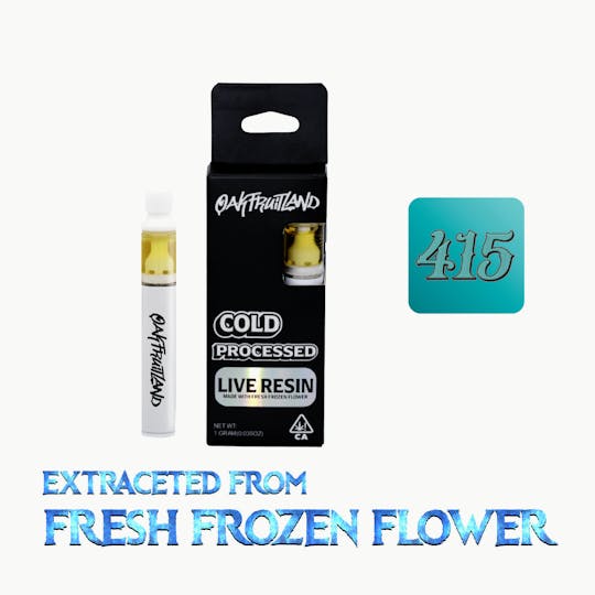Oakfruitland (OFL) - 415 AIO Vape 1g - Live Resin Series - 1