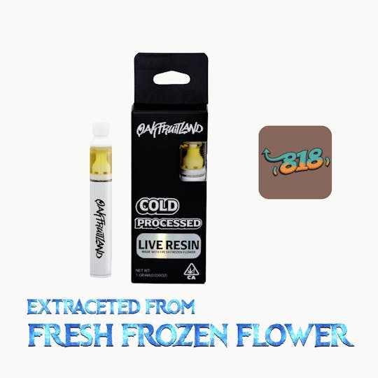 Oakfruitland (OFL) - 818 AIO Vape 1g - Live Resin Series - 1