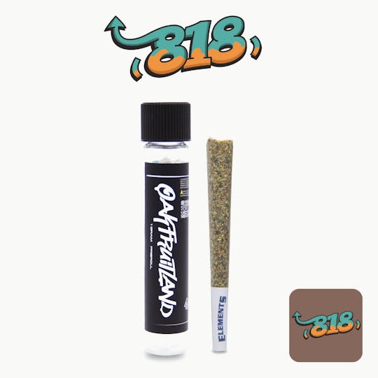 Oakfruitland (OFL) - 818 Pre Roll 1g - Single Pack Series - 1