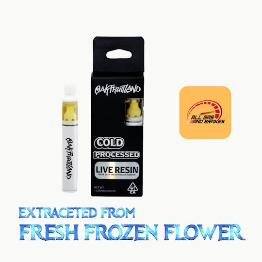 Oakfruitland (OFL) - All Gas No Brakes AIO Vape 1g - Live Resin Series - 1
