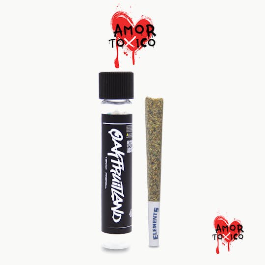 Oakfruitland (OFL) - Amor Toxico Pre Roll 1g - Single Pack Series - 1