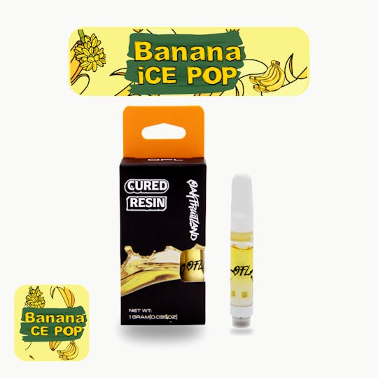 Oakfruitland (OFL) - Banana Ice Pop 510 Cartridge 1g - Cured Resin Series - 1