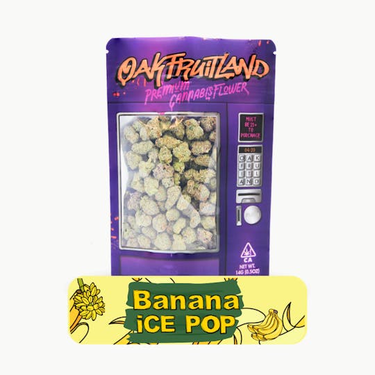 Oakfruitland (OFL) - Banana Ice Pop Premium Flower 14g - Funsize Series - 1